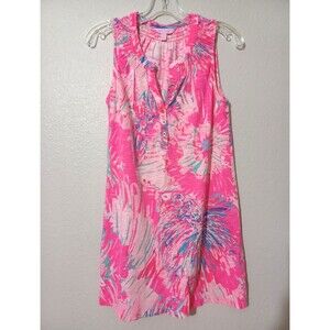 Lilly Pulitzer Del Lago Tunic Dress Size S Never Been Betta Pink